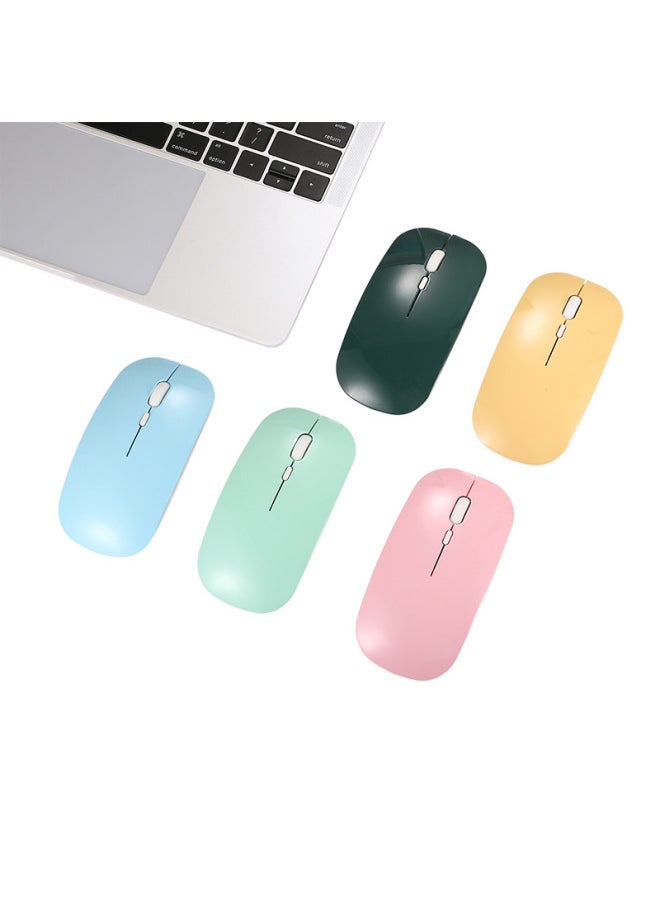 Generic For IPad Tablet Pro110.9.7 Protective Case Round Cap Removable Bluetooth Keyboard Leather Case With Touch 10.2-Color:Mist Blue Leather Case White Round Hat Touch Keyboard Mouse-Product Type:iPad Pro 12.9 2022/2021/2020/2018  - Image 3
