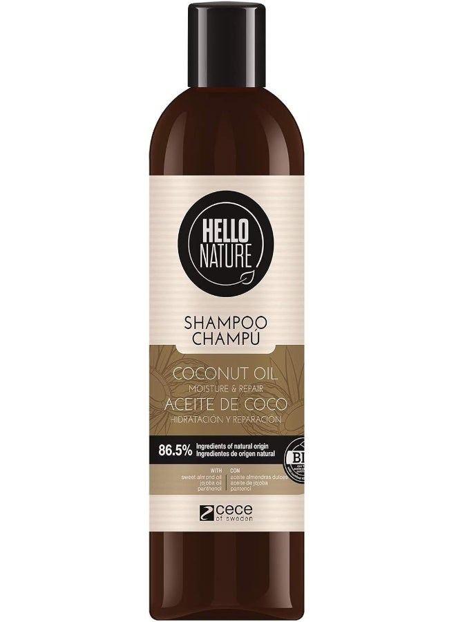 HELLO NATURE Shampoo Coconut Oil, 300Ml