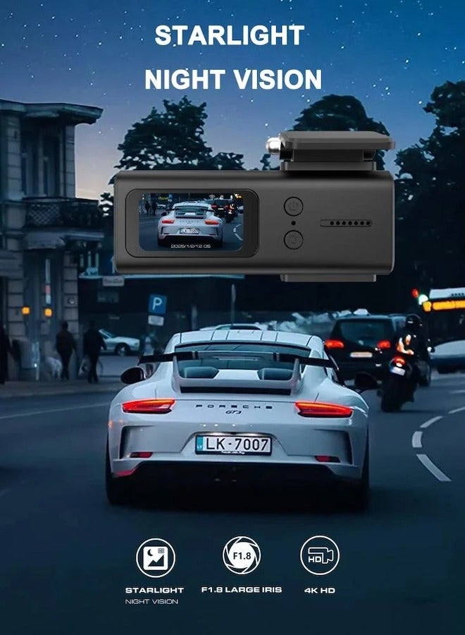 Phone Planet Dash Cam WiFi Night Vision and 4K Emergency Recording Safe travels at all times - Image 2