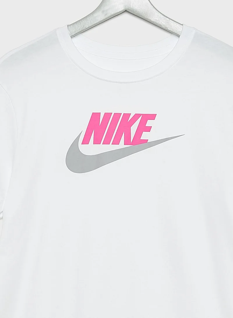 Nike Youth Basic Futura Droptail  T-Shirt