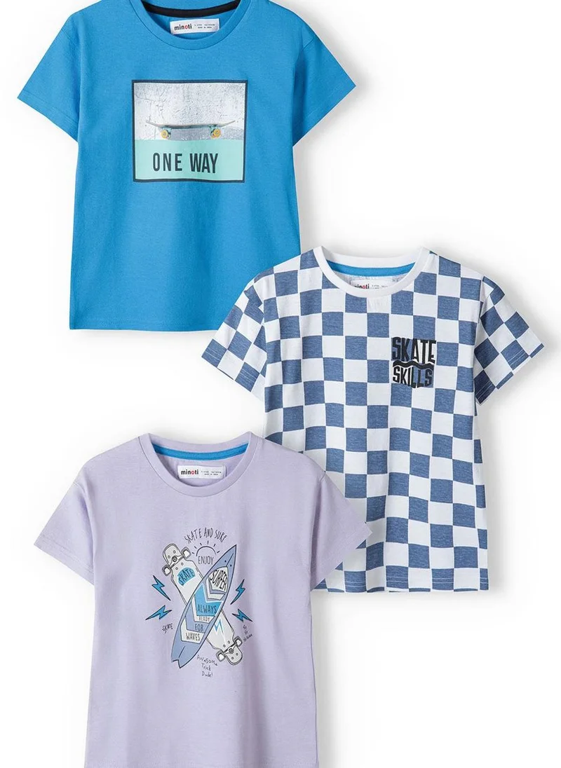 MINOTI Teen Boys  3-Pack T-Shirt