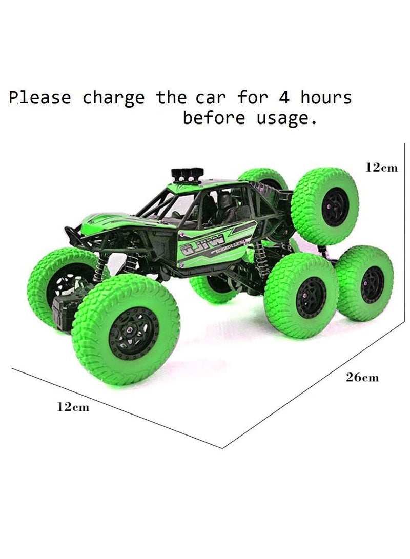 Toy Box 8 Wheel Rock Crawler Remote Control Car Motion Climbing RC Monster Truck 1:18 Scale Toys for 3+ Years  - Image 4