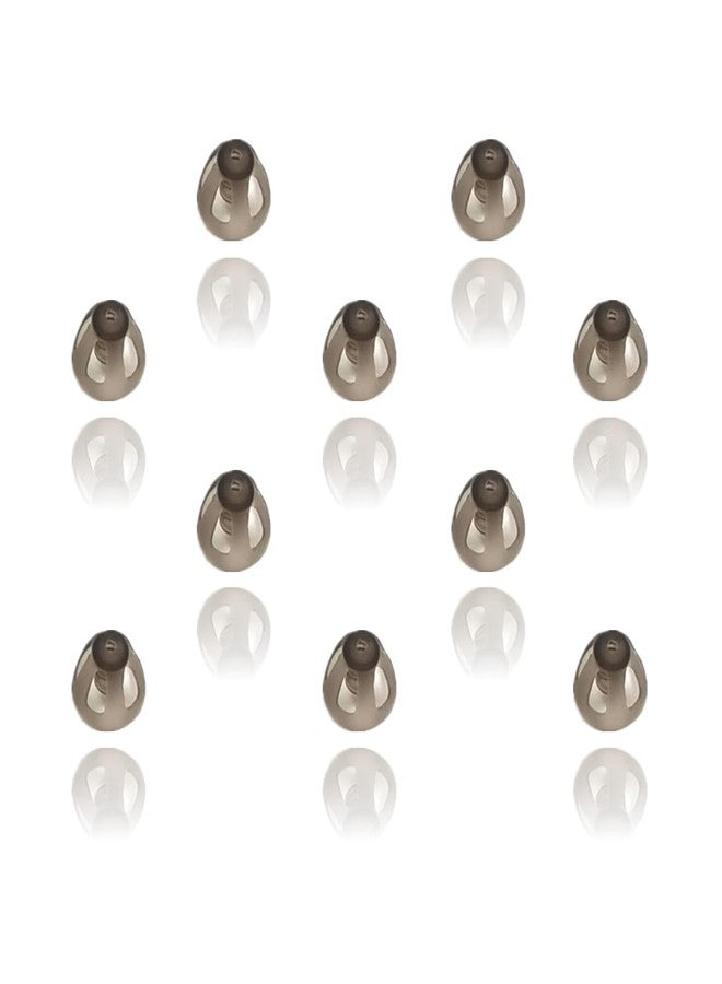 Resound Sure Fit Hearing Aid Domes Tips Ear Pieces Comfortable for RIC or Open Fit BTE Sound Amplifier PSAP Kit Invisible (Medium-8mm)