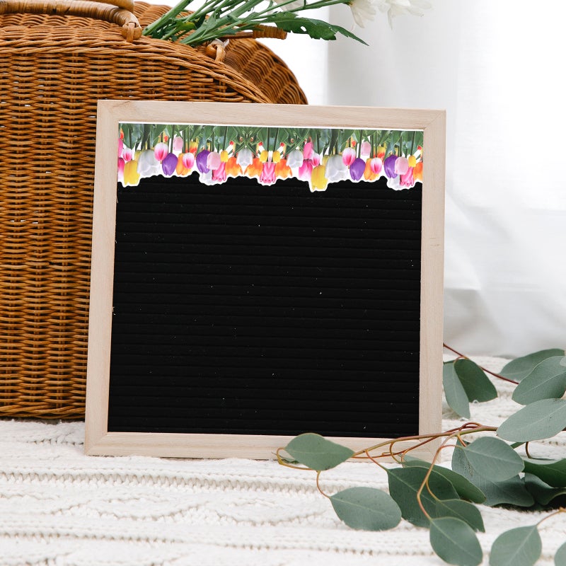 1 Roll of Decorative Border Paper Pattern Border Trim Cartoon Border Sticker - Image 3