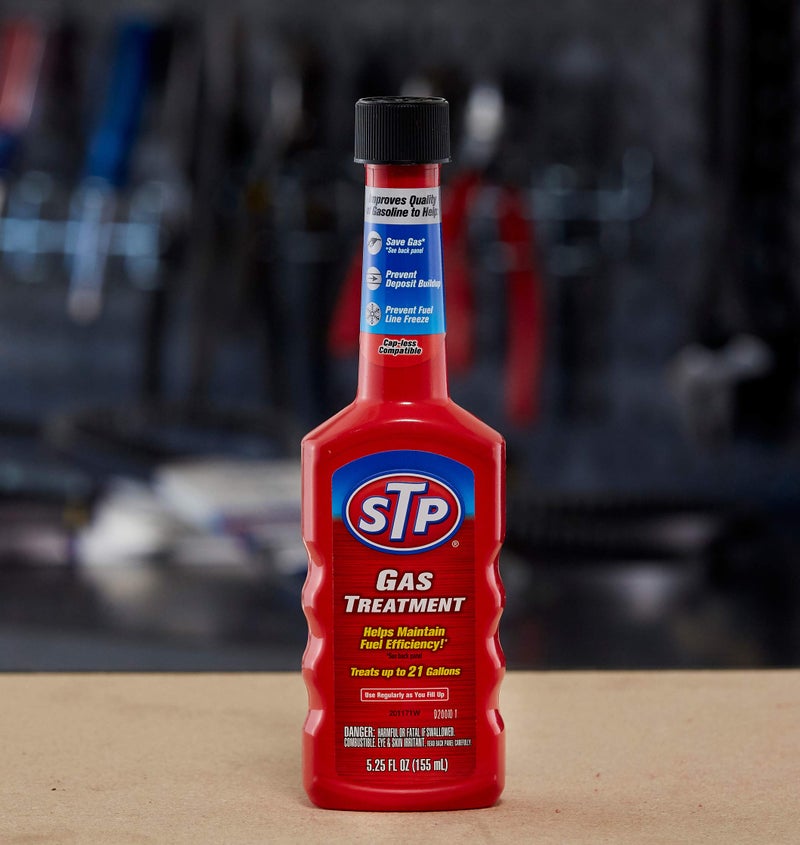 STP Gas Treatment, Bottled Fuel System Cleaner Improves Gas Quality, 5.25 Oz - Image 2
