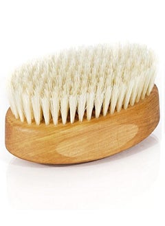 Fendrihan Genuine Boar Bristle And Pear Wood Military Hair Brush, Made In Germany Verysoft Light Bristle  - Image 4