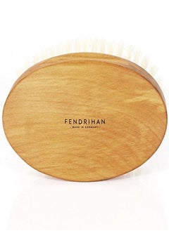 Fendrihan Genuine Boar Bristle And Pear Wood Military Hair Brush, Made In Germany Verysoft Light Bristle  - Image 2