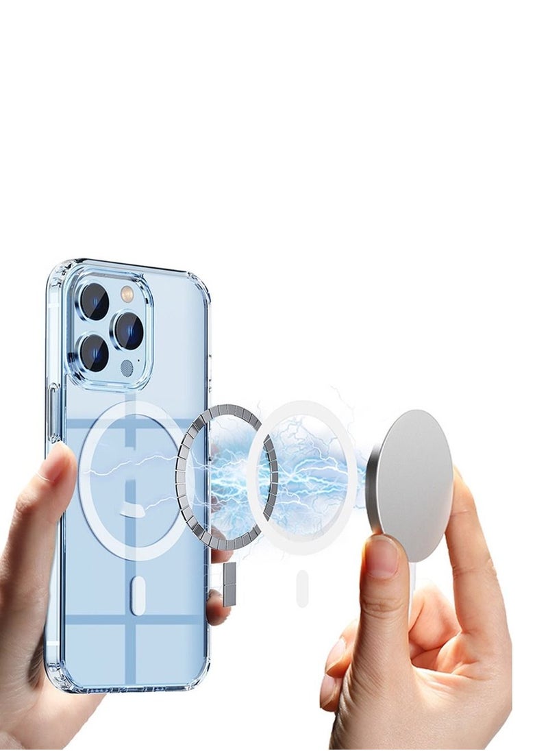 Houmt Magnetic Case for iPhone 14 Pro Case [Non-Yellowing MagSafe] Shockproof Protective Phone Cover Slim Thin Clear for Apple iPhone 14 Pro  - Image 3