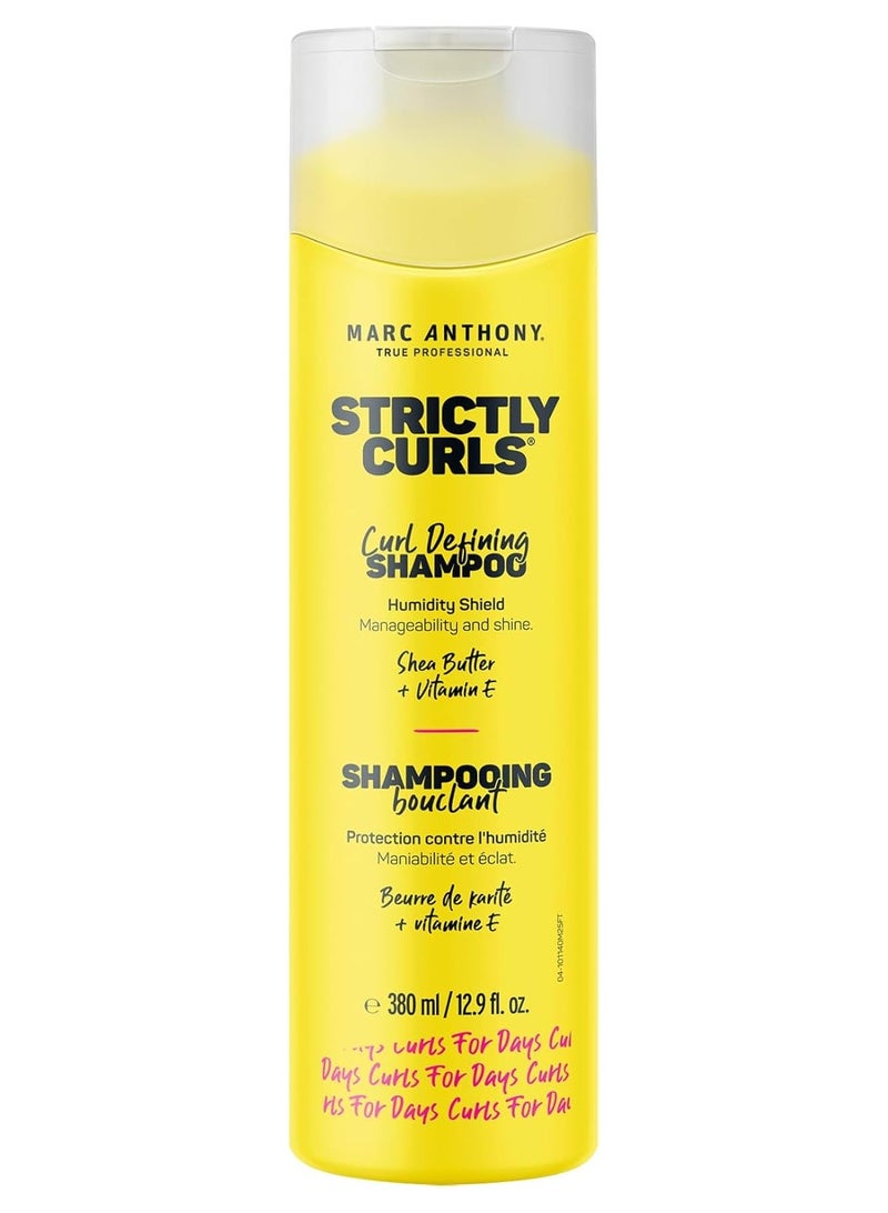 Marc Anthony Strictly Curls Curl Defining Shampoo 380ml — Enhances & Defines Natural Curls - Image 1
