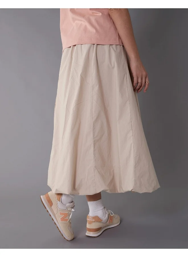 امريكان ايجل AE High-Waisted Maxi Bubble Skirt