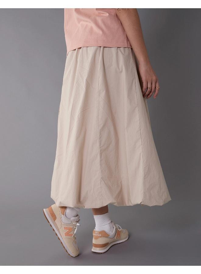 امريكان ايجل تنورة ماكسي فقاعية بخصر مرتفع - Image 4