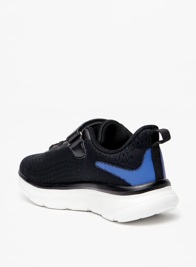 Kappa Boy Logo Detail Sports Shoes With Hook And Loop Closure