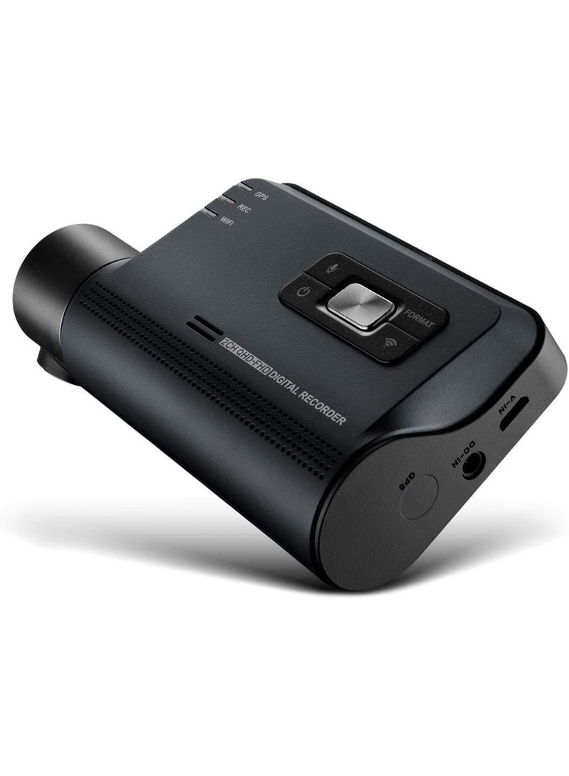 THINKWARE Dual Dash Cam -  Front and Rear Camera for Cars, 1440P, Dashboard Camera Recorder with G-Sensor, Car Camera w/Sony Sensor, Parking Mode, WiFi, GPS, Night Vision, Loop Recording / 32GB microSD Included - Q800PRO - Black - Image 3