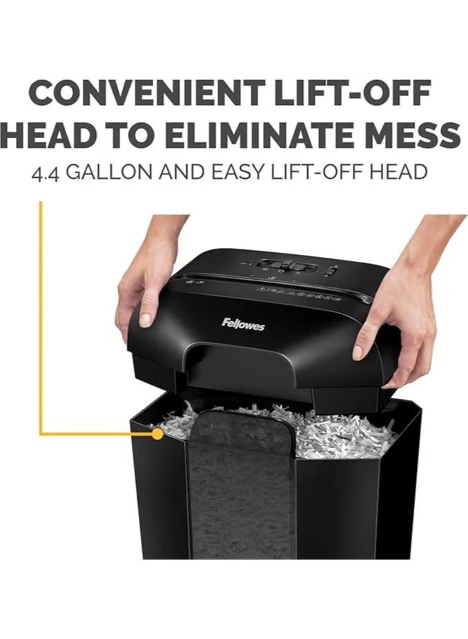 Fellowes مُحَطِّم الورق المنزلي Fellowes LX50-DB بقوة 9 ورقات - Image 5