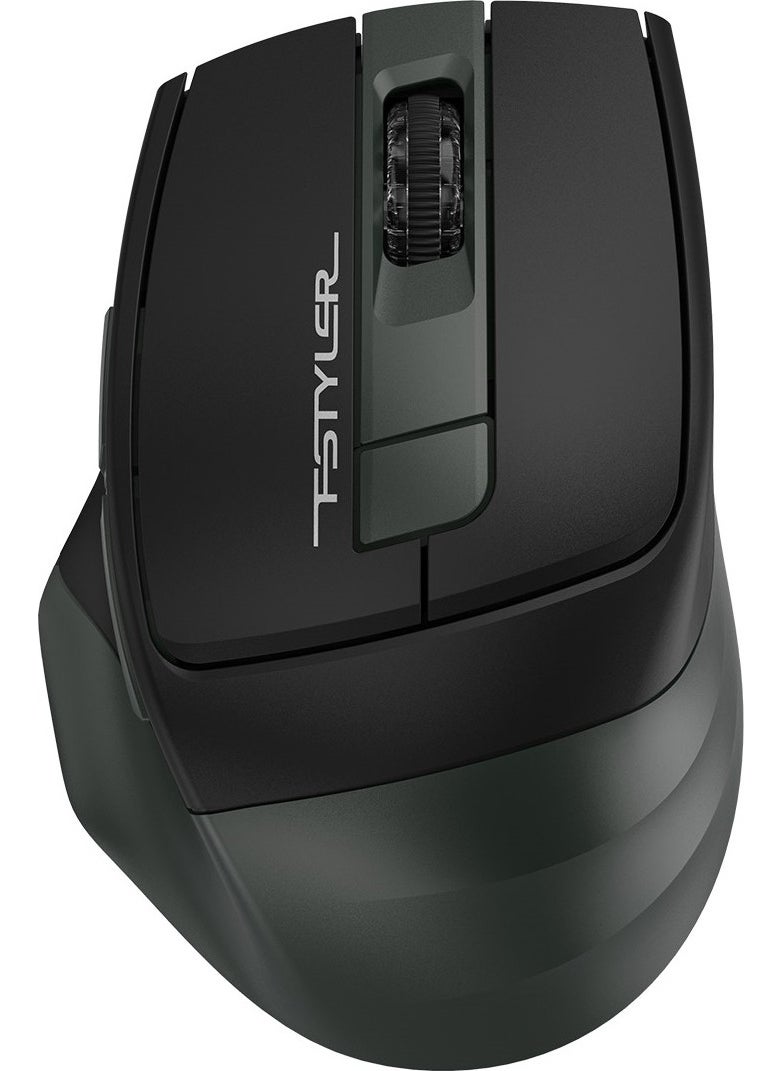 A4TECH A4 Tech FB35 Green Bluetooth+2.4g Nano Wireless Optical 2000 Dpi Mouse  - Image 1