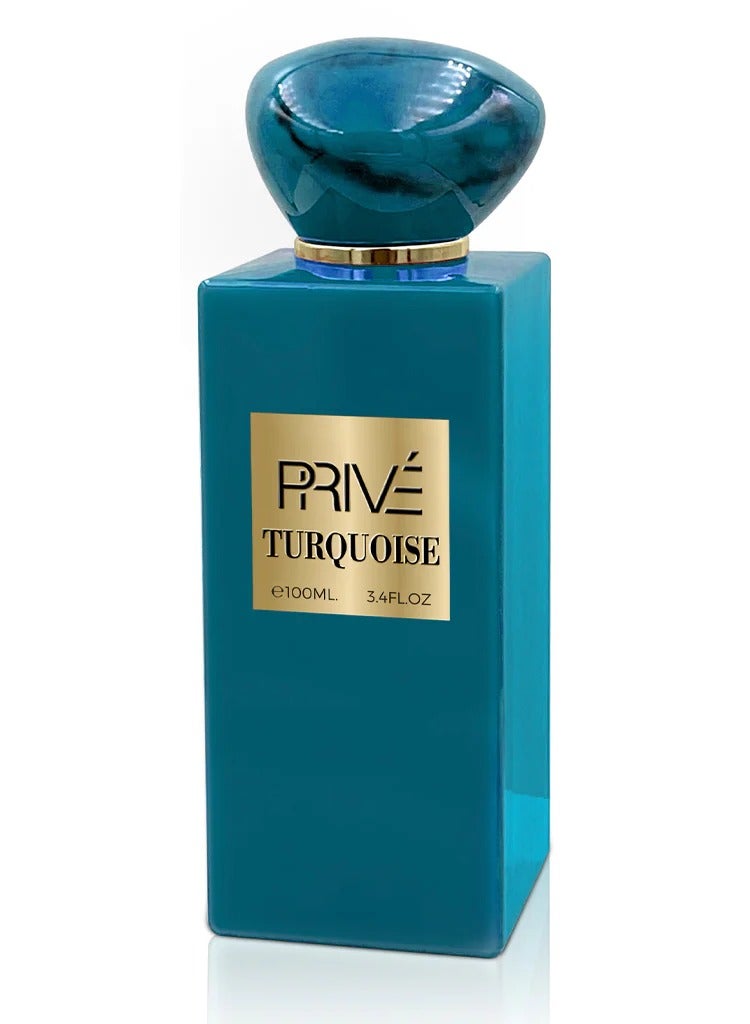 PRIVE Turquoise Eau De Parfum For Unisex - 100 ML  - Image 3