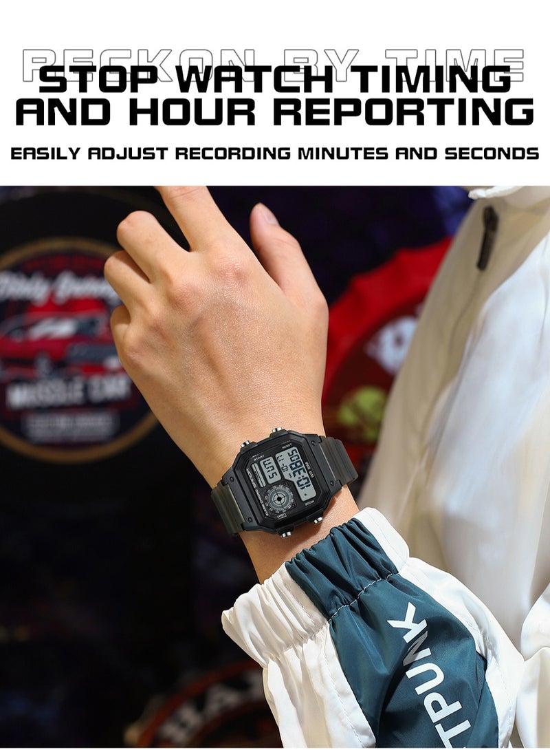 Sanda Digital Watch Men Sport Chronograph Date Lady Wristwatch TPU Band Week 50m Waterproof unisex Electronic Clock Gift - Image 5