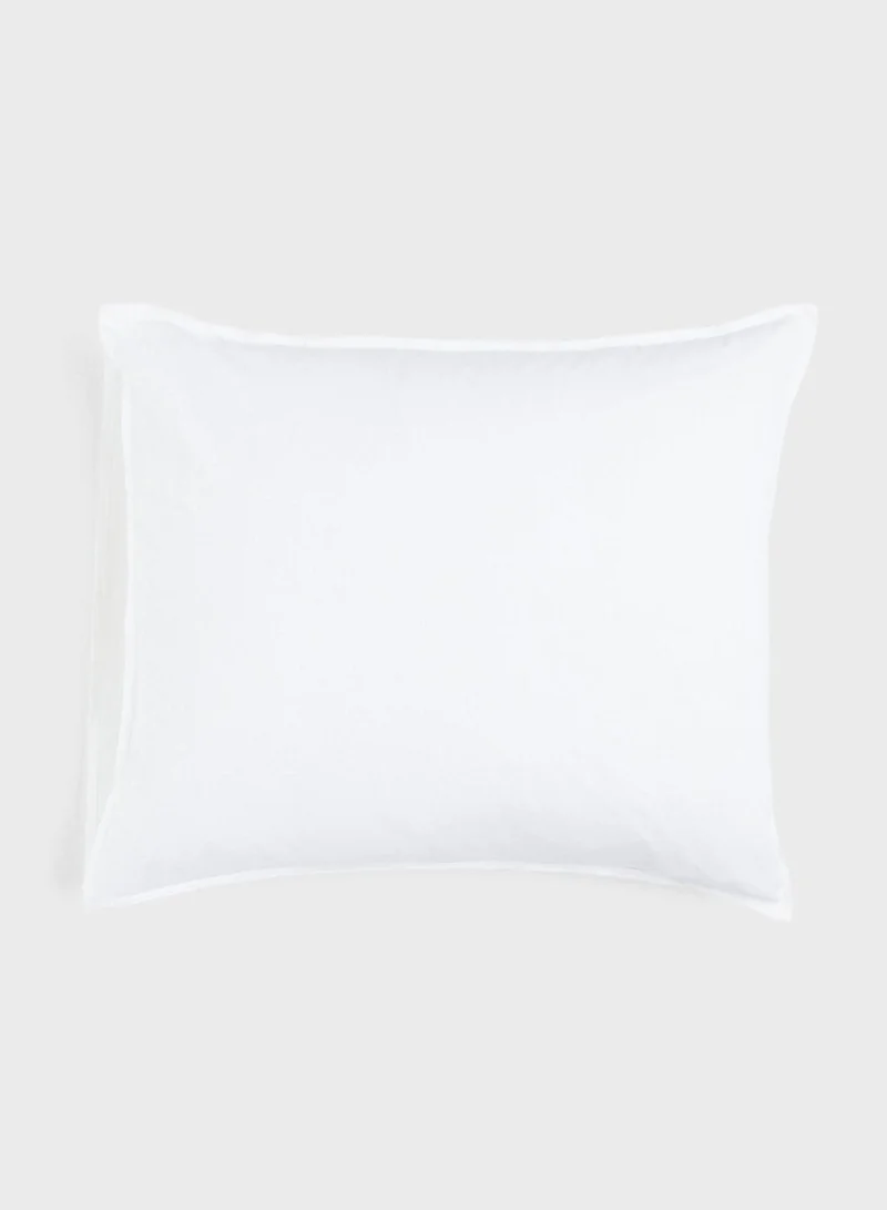 اتش اند ام Washed Linen-Blend Pillowcase