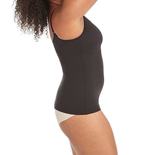 Maidenform womens Long Length Camisole Fl3266 shapewear tops, Black, XX-Large US - Image 3