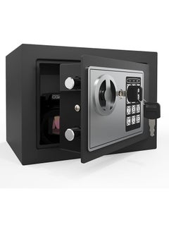Arabest Security Safe, Digital Keypad Safe, Steel Alloy Safe, Store Documents, Cash, Jewelry, Suitable for Home/Office/Hotel (Black)  - Image 1
