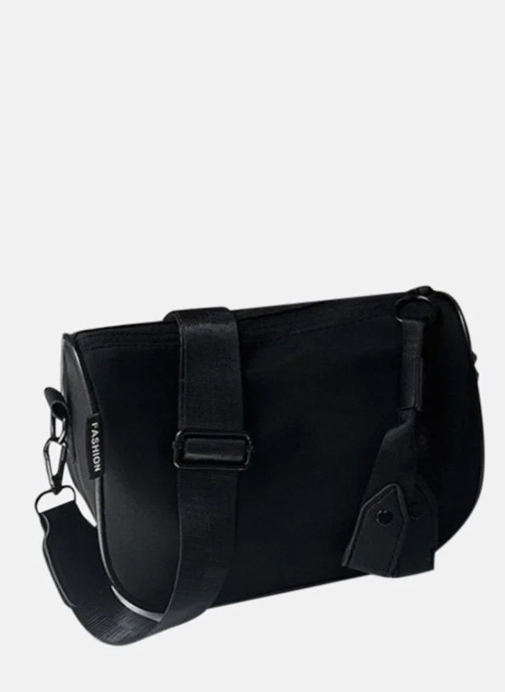 YUNIQEE Black Plain Lifestyle Shoulder Bag