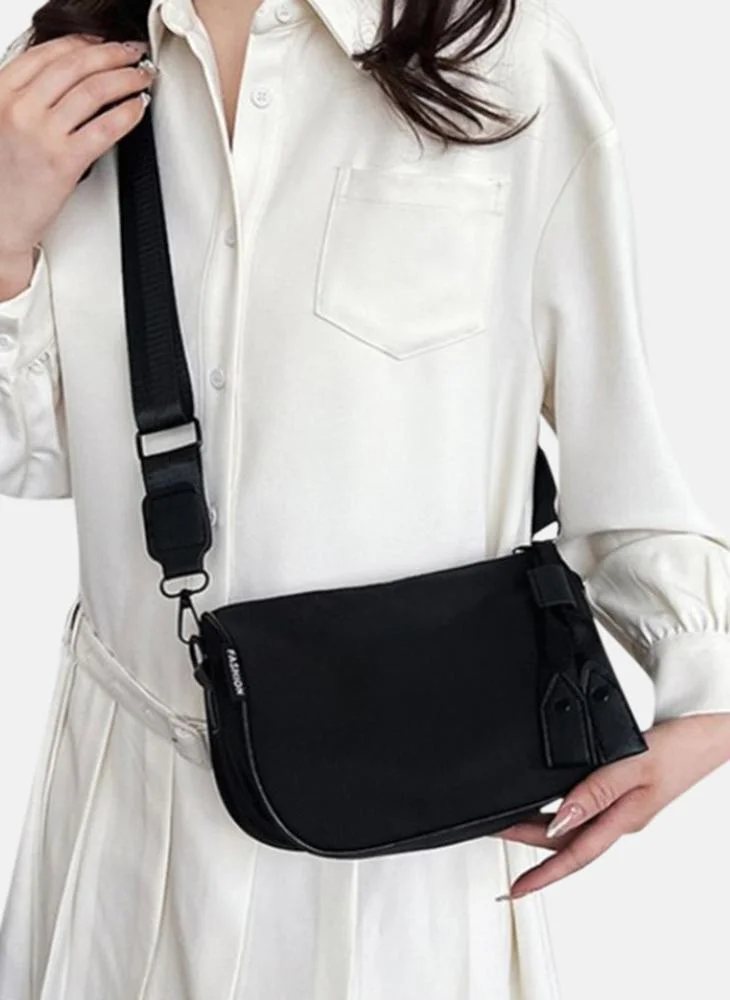 YUNIQEE Black Plain Lifestyle Shoulder Bag