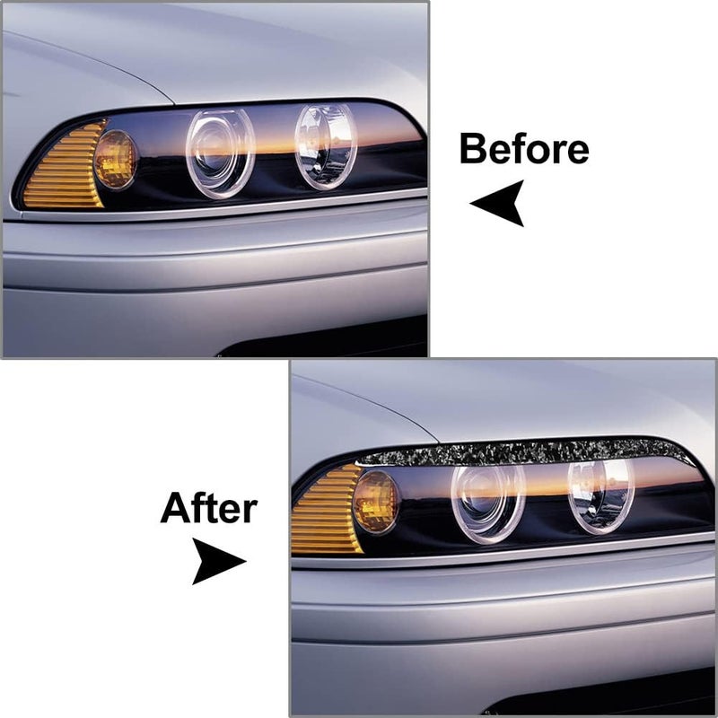 Vuzmode Car Headlight Eyebrow Eyelid Cover for BMW E39 - Image 5