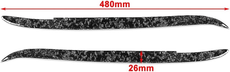 Vuzmode Car Headlight Eyebrow Eyelid Cover for BMW E39 - Image 2