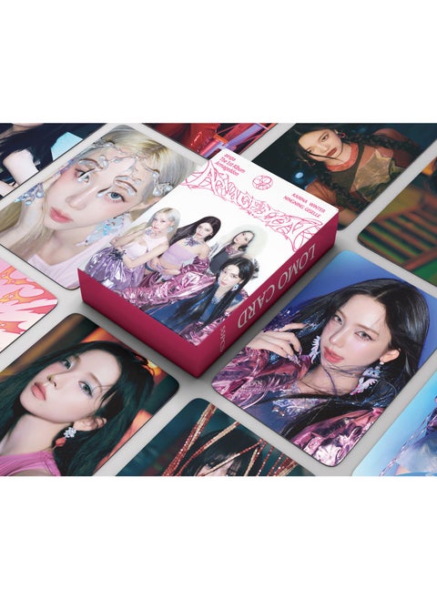 55Pcs Aespa new album Armageddon Lomo Card