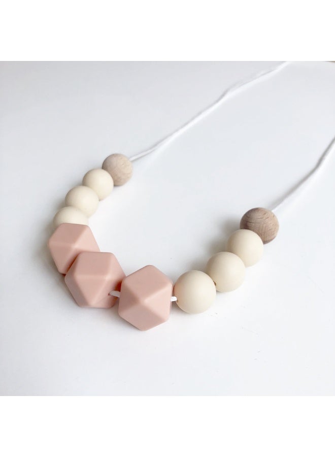 ديزرت تشومبس قلادة ديزرت تشومبس بوهو شيك - لون خوخي أنثوي - Image 1