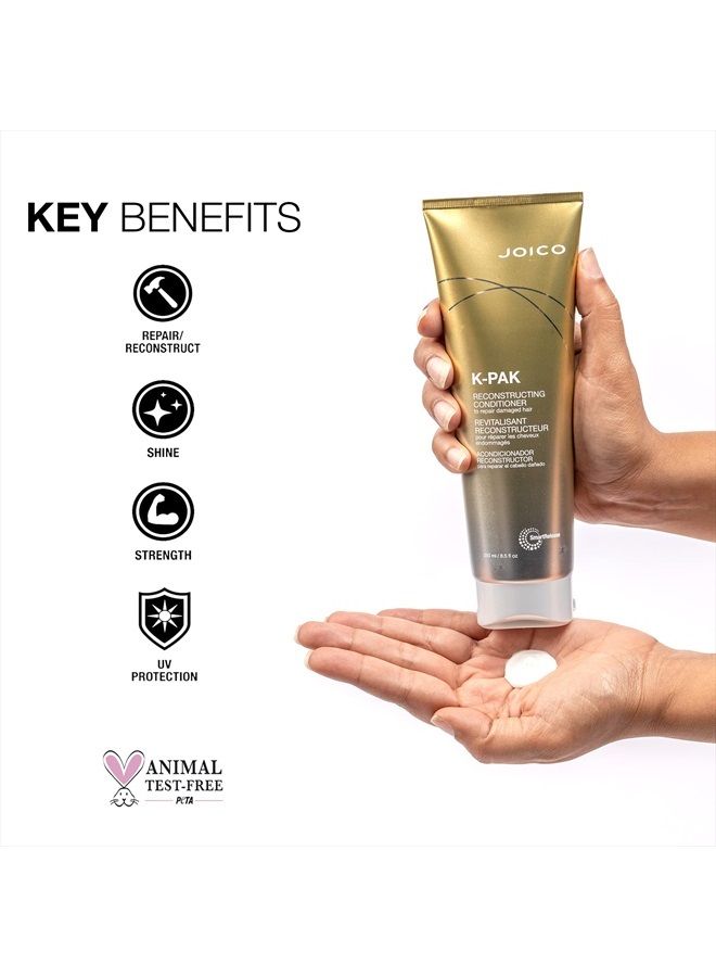 JOICO K-PAK Reconstructing Conditioner, 8Fl oz - Image 3