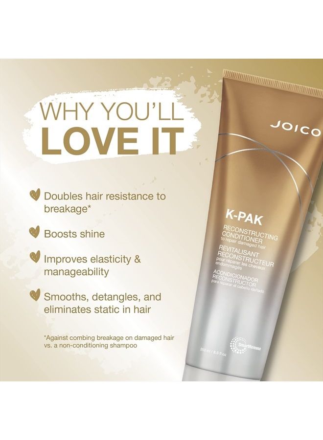 JOICO K-PAK Reconstructing Conditioner, 8Fl oz - Image 2