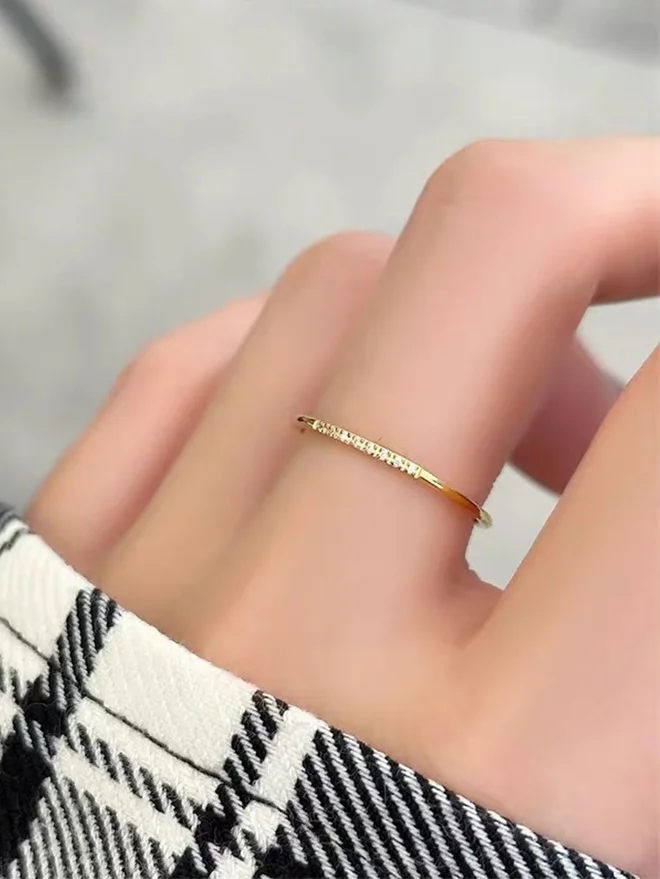 Styli Dainty Gold Plated Ring
