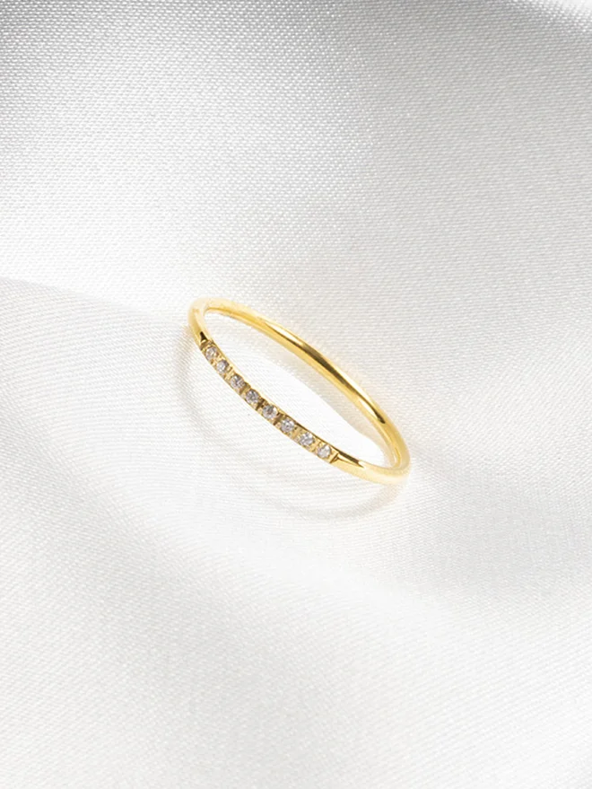 Styli  Dainty Gold Plated Ring for Women | Best Price UAE