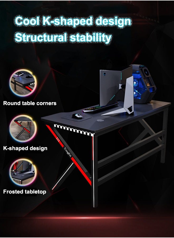 Tanwer Computer Desks  Gaming Desks  Anchor Desktops Computer Desks Home Desks Writing Desks 120*60*75  - Image 4