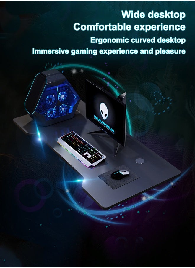 Tanwer Computer Desks  Gaming Desks  Anchor Desktops Computer Desks Home Desks Writing Desks 120*60*75  - Image 5