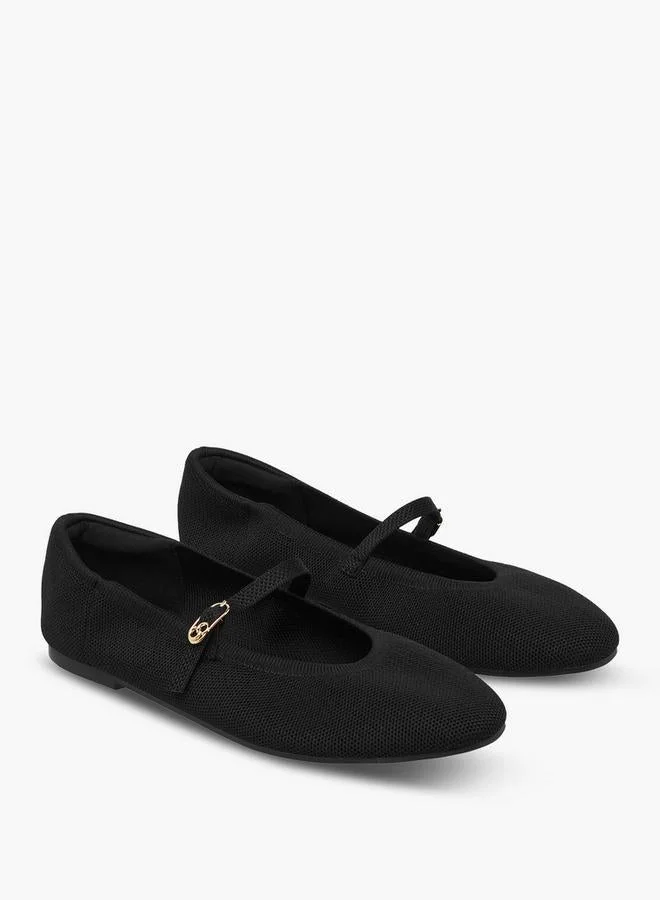 Celeste Women Buckle Ballerina Shoes