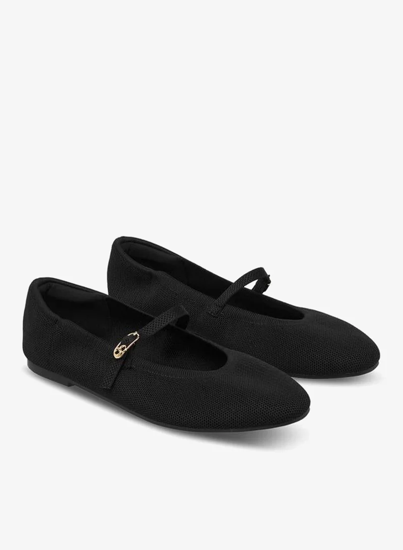 Celeste Women Buckle Ballerina Shoes