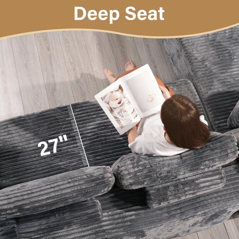 Comfynest Cloudelle-Style 6-Piece Sectional Sofa - Image 3