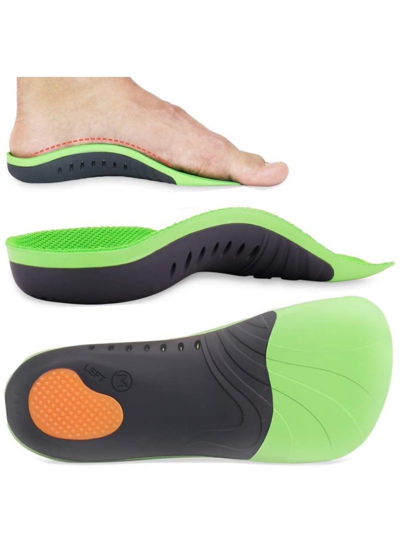 Orthotic Insole, Plantar Fasciitis Insoles, High Arch Support For Men Women, Orthotics Shoe Inserts Relieve Flat Feet, Over-Pronation, Heel Pain And Relief