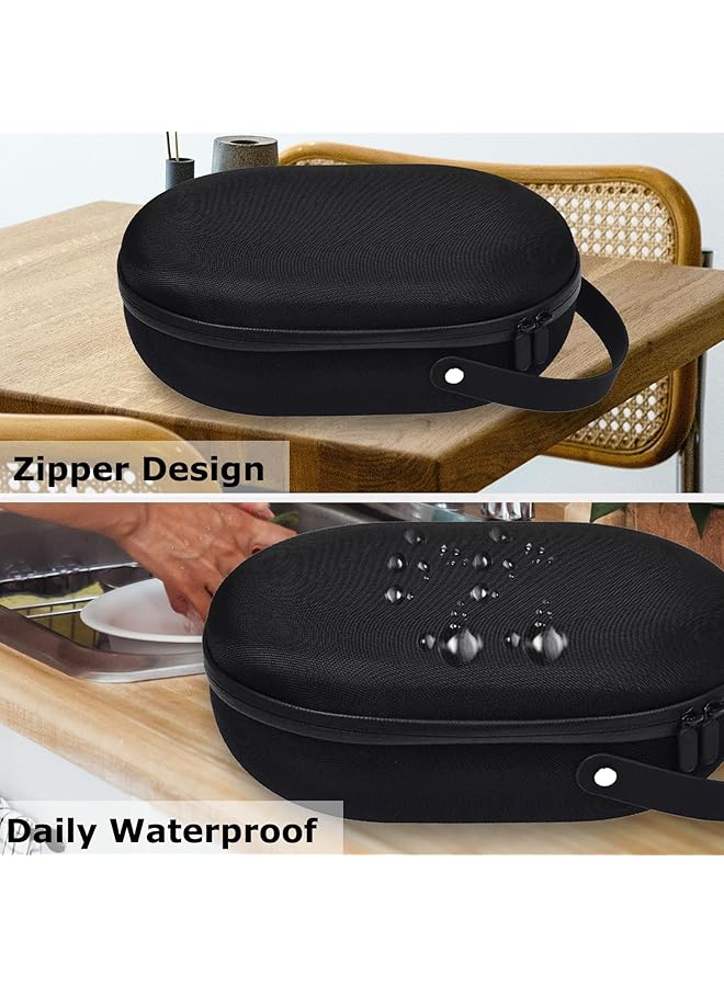 إيروريكس حقيبة حمل صلبة لكاميرا Vision Pro، حقيبة تخزين صلبة ذات أقسام متعددة لكاميرا Vision Pro، حقيبة سفر محمولة متوافقة مع ملحقات البطارية والشاحن Rv1931 - Image 5