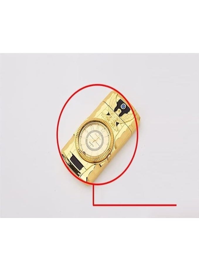 ACLIX Metal Windproof Butane Lighter, Direct Injection Switchable Open Flame, Dual Flame Lighter, Adjustable Gas Lighter, Jet Gas Butane Lighter Candle, Camping Silver - Image 2