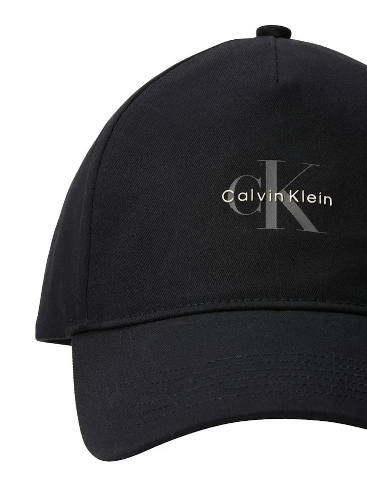 CALVIN KLEIN  Monologo Curved Peak Baseball Cap  | Best Price UAE