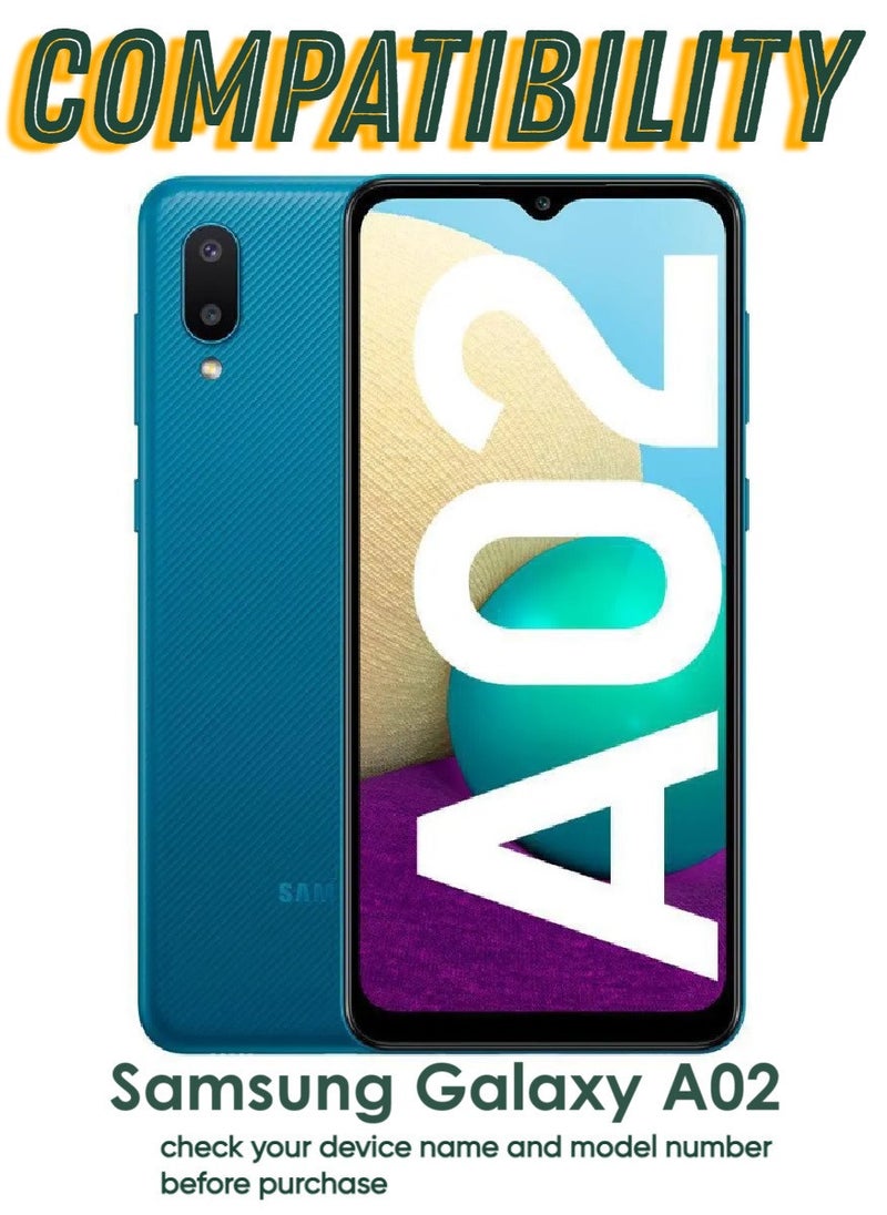 ACLIX 2 Pieces Antistatic ESD Dustproof Premium Quality High Definition Tempered Glass Screen Protector Designed For Samsung Galaxy A02 - Image 3