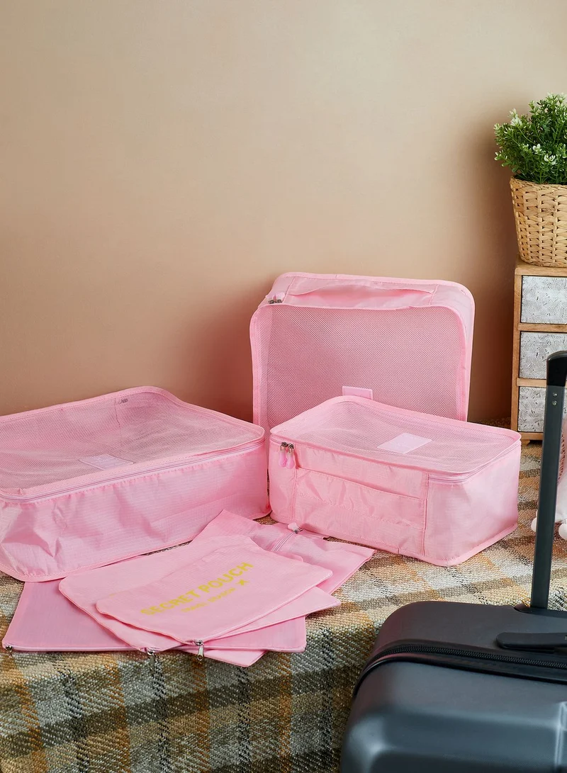 AURORA 7 Piece Travel Suitcase Organiser Set