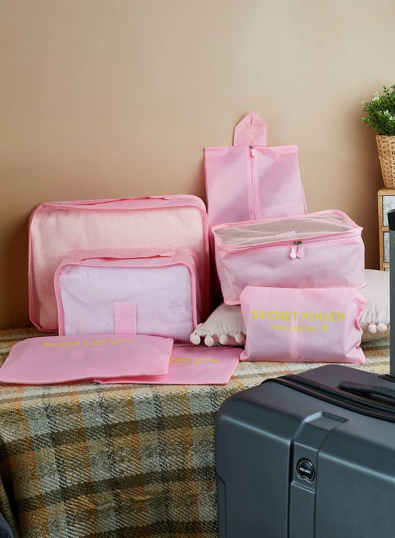 AURORA 7 Piece Travel Suitcase Organiser Set