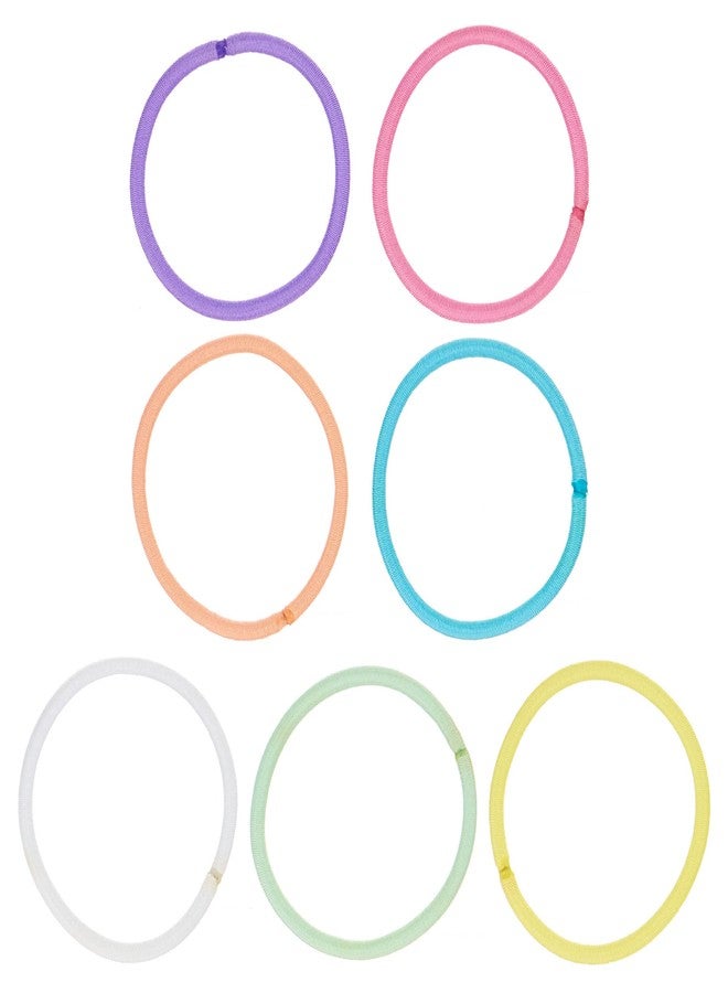 Expressions 216-Piece Hair Ties, 4mm Pastel Colors Value Pack, Durable Ponytail Holders For Thick Hair, Curly Hair and All Hair Types - Image 2