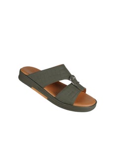 Barjeel Uno Mens Arabic Sandals MSA-120 Grey