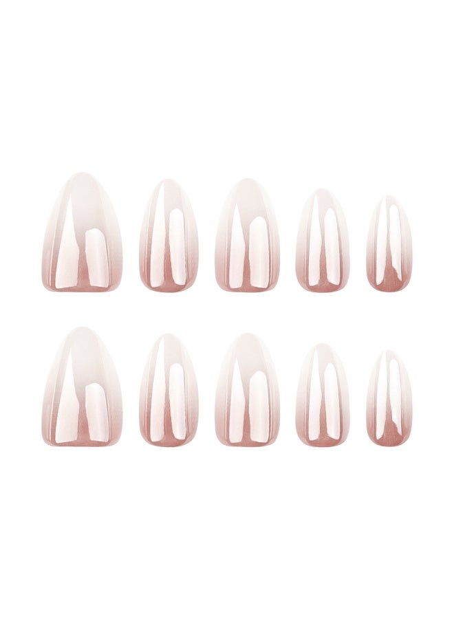 MiMi & BeiBei 24Pcs Press on Nails, False Nails, Fake Nails Set for Women Girls Nail Art Accessories, Press On Nail with Glue Stickers for Easy Apply, Stick On Fingernails Set - Image 5
