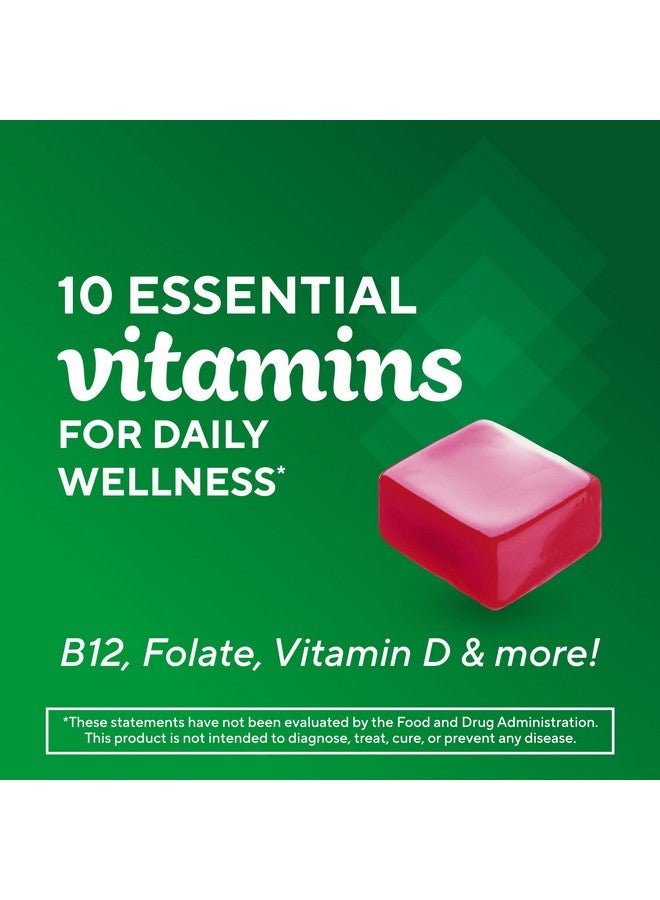 Vitafusion Soft Chews Daily Wellness Multi(1)، فيتامينات متعددة قابلة للمضغ للبالغين، مغلفة بشكل فردي، نكهة التوت، 30 مضغة، إمداد لمدة 30 يومًا - Image 3